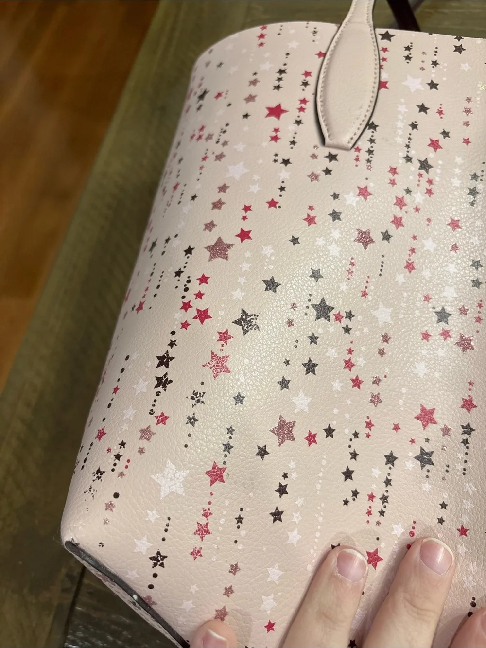Kate Spade Small Twinkle Reversible Leather Tote